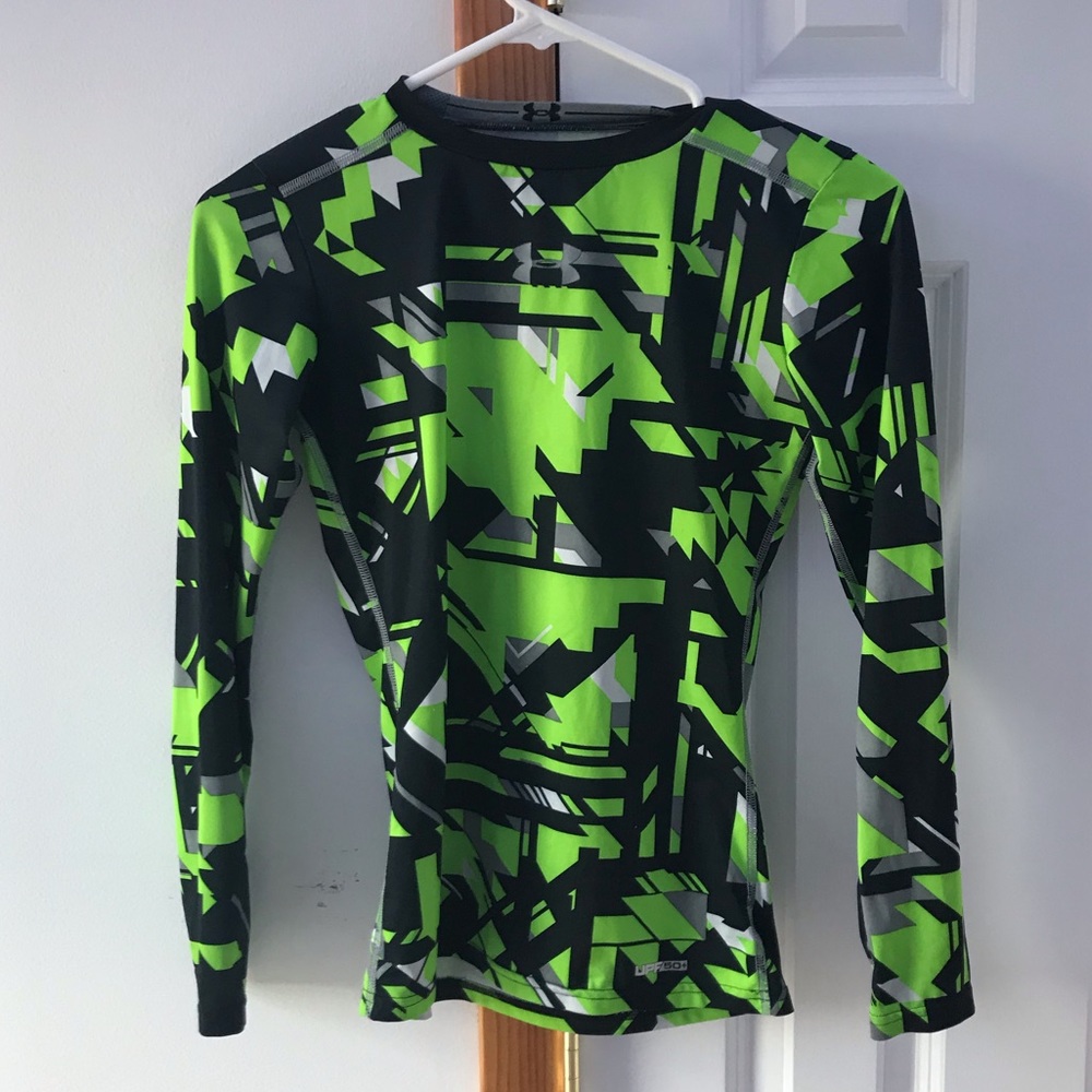 Boy’s Under Armour Patterned Long Sleeve